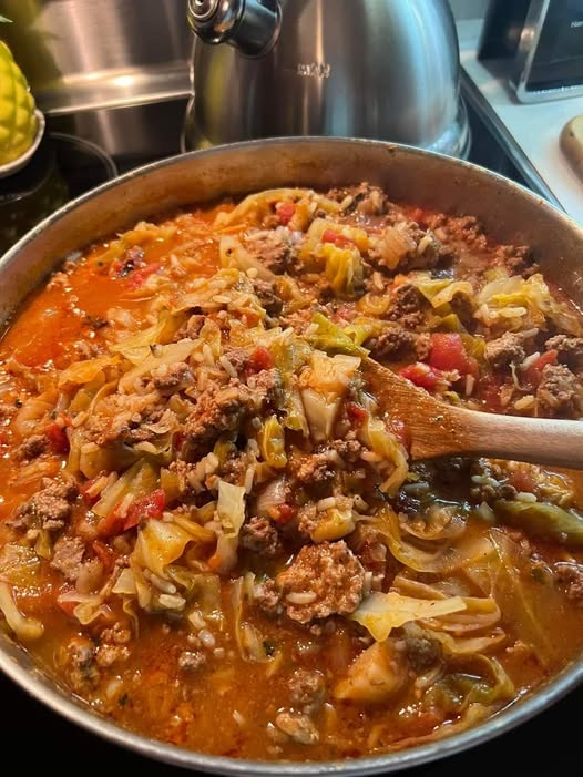 Beef & Cabbage Soup