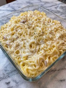 Silver Screen Spaghetti (Noodles Romanoff)