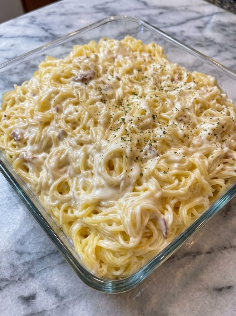 Silver Screen Spaghetti (Noodles Romanoff)
