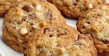 Homemade cowboy cookies