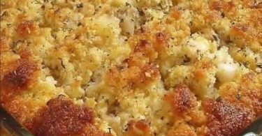 Classic Baked Cauliflower Casserole