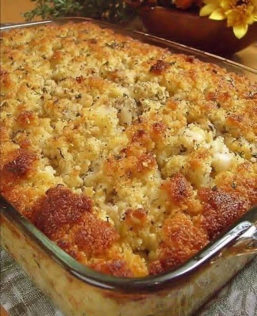 Classic Baked Cauliflower Casserole