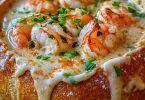 Creamy Shrimp Chowder in a Bread Bowl