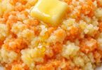 Slow Cooker Carrot and Potato Mash - creamy mashed carrots and potatoes with butter
