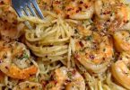 Creamy Garlic Butter Shrimp Pasta