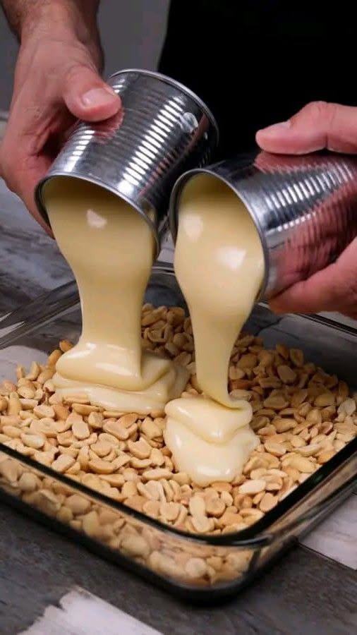 No-Bake Peanut Condensed Milk Bars