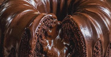 Tunnel of Fudge Cake — chocolate Bundt with molten fudge center