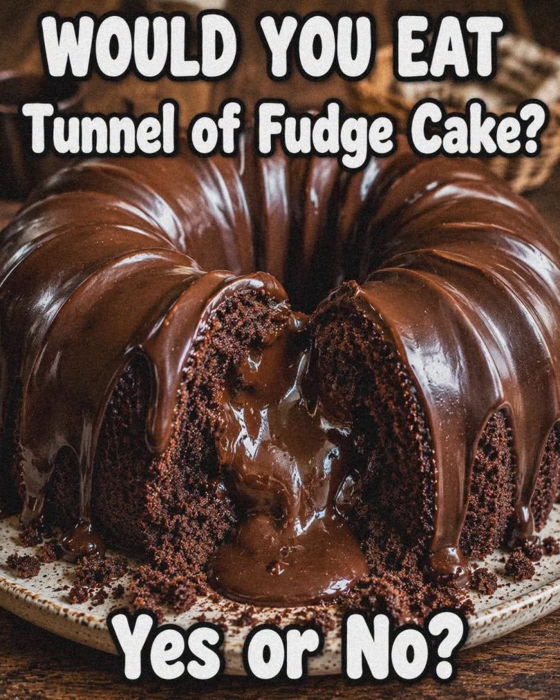 Tunnel of Fudge Cake — chocolate Bundt with molten fudge center